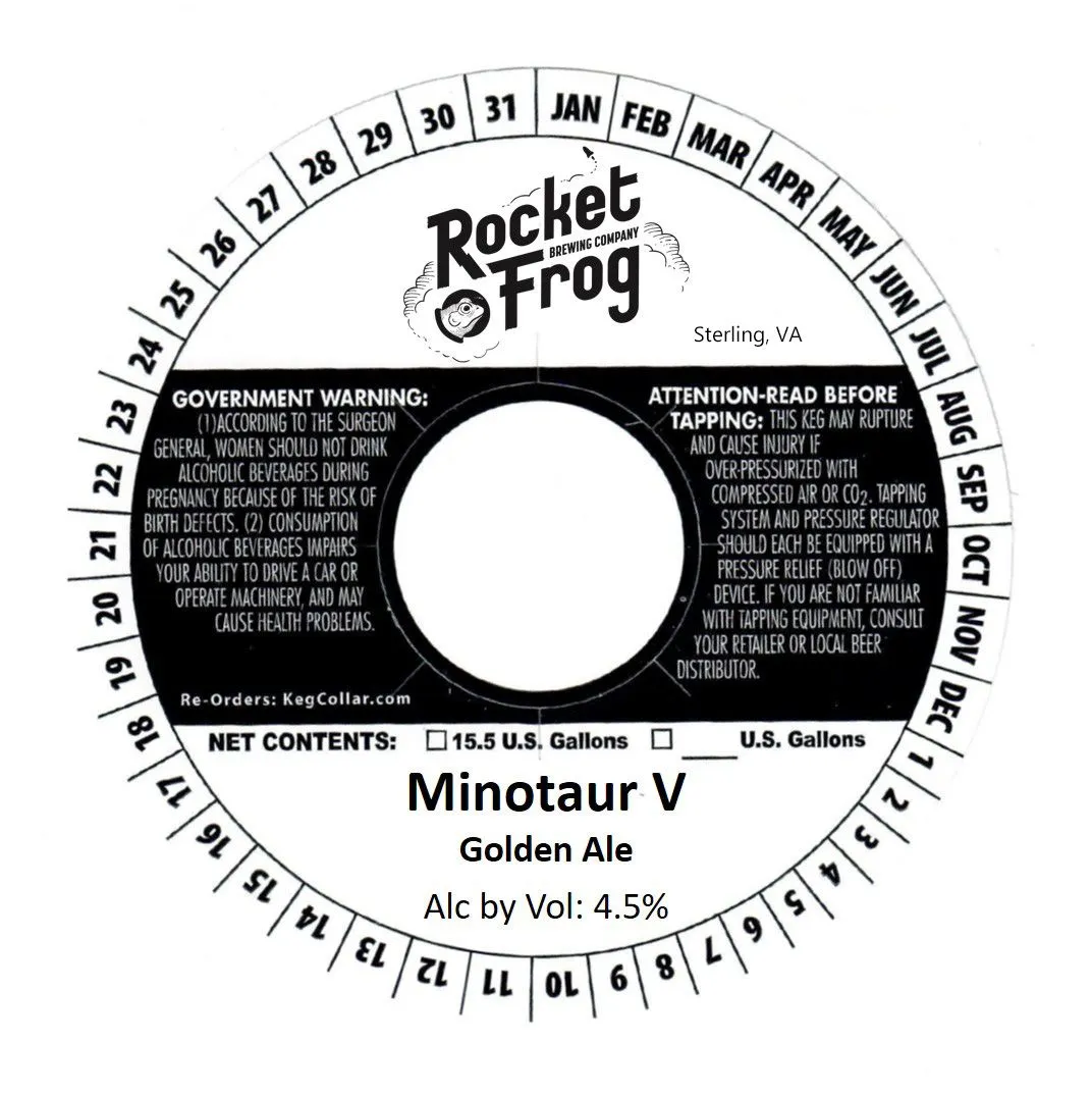 Minotaur V label