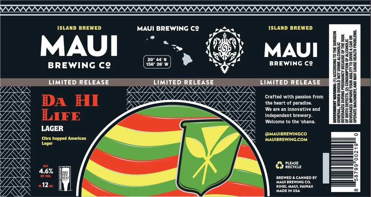 Da Hi Life Lager label