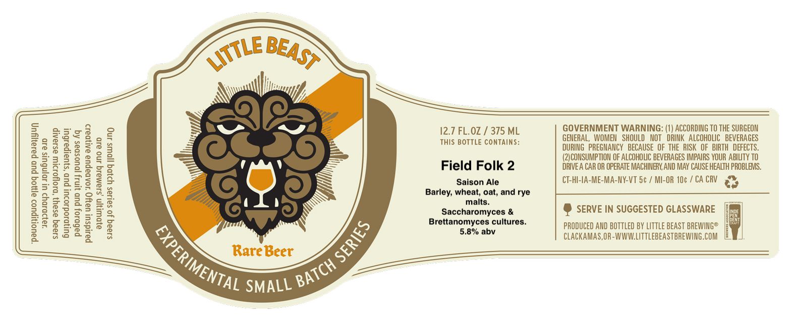 Field Folk 2 — full label as filed with TTB