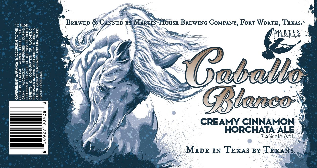 Caballo Blanco — full label as filed with TTB