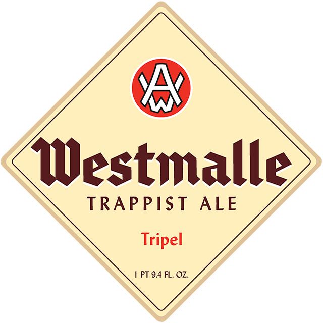 Westmalle Trappist Tripel — full label as filed with TTB