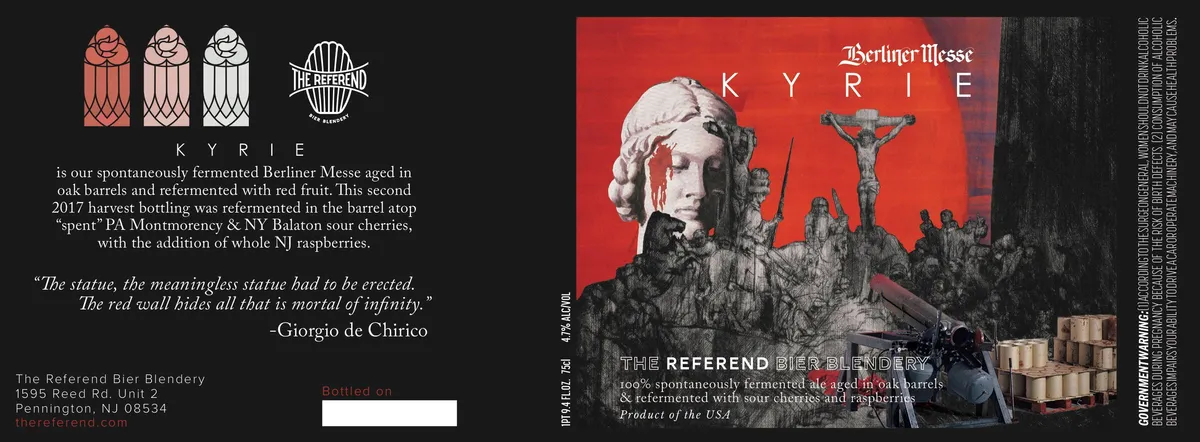 Berliner Messe Kyrie label