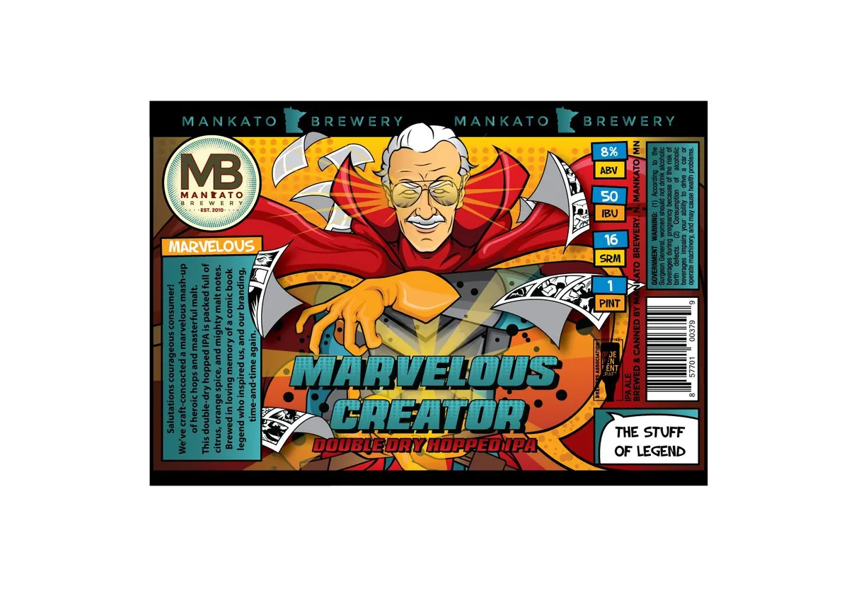 Marvelous Creator label art — MARVELOUS CREATOR