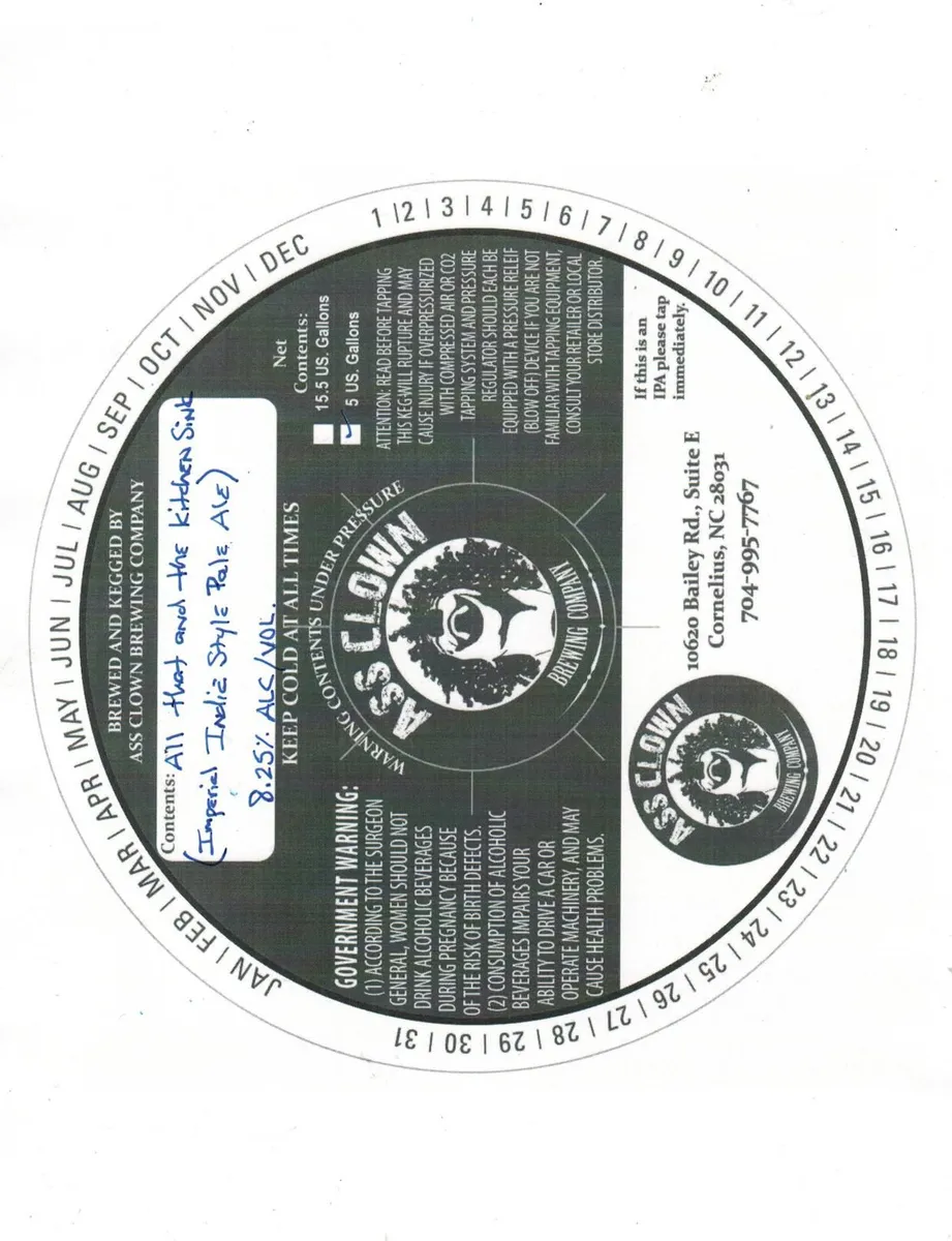 All That and the Kitchen Sink label