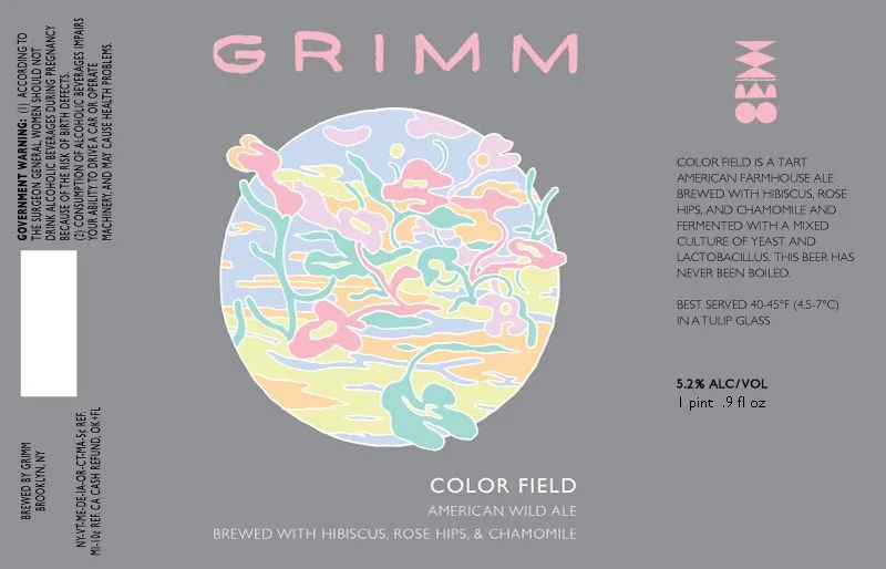 Color Field label