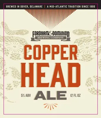 Copperhead Ale label