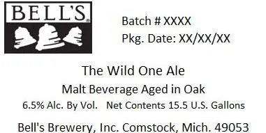 The Wild One label