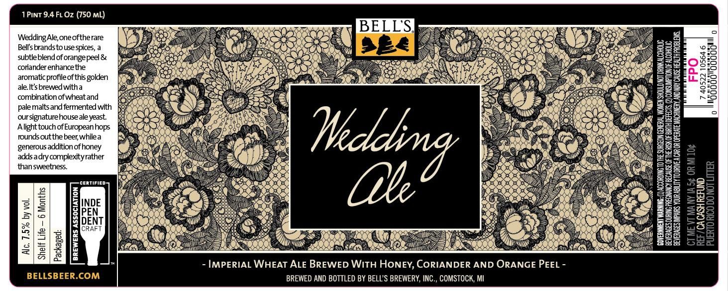 Wedding Ale — full label as filed with TTB