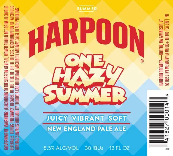 One Hazy Summer label