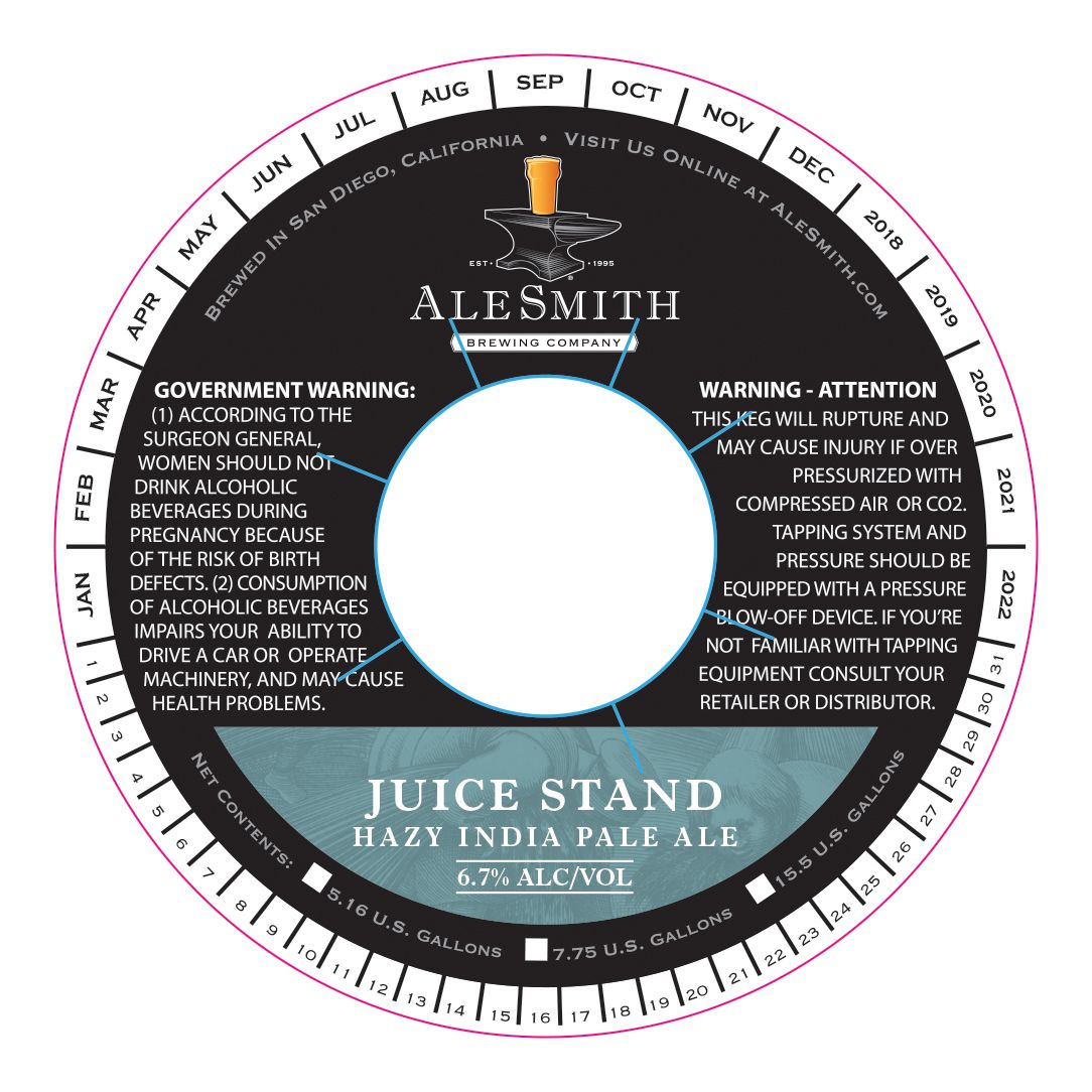 Juice Stand — full label as filed with TTB
