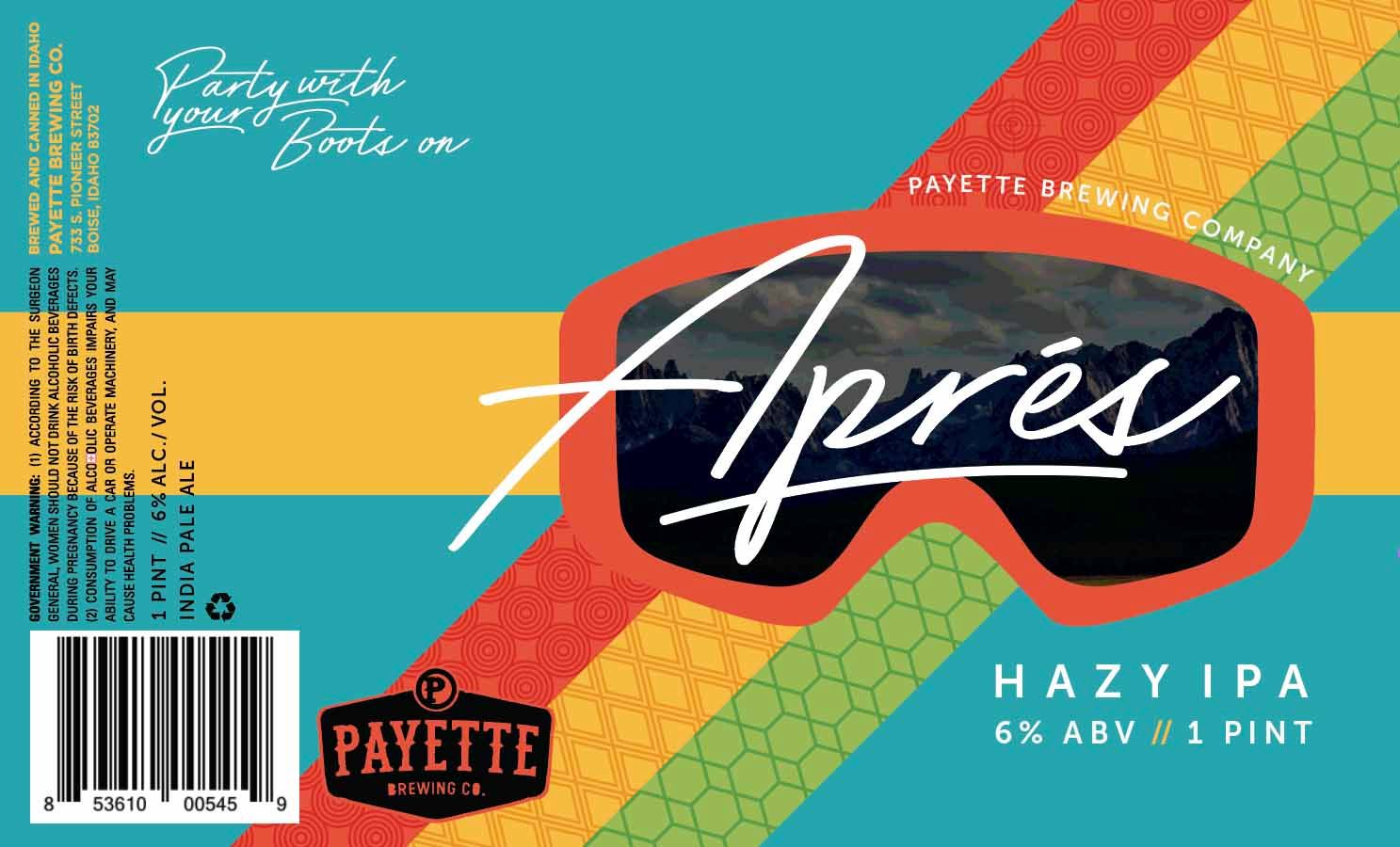 Aprés — full label as filed with TTB