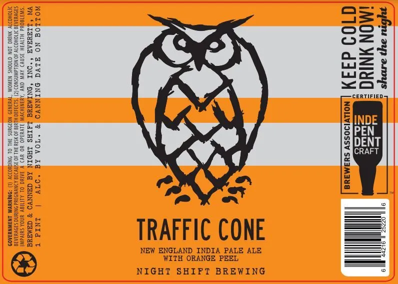 Traffic Cone label