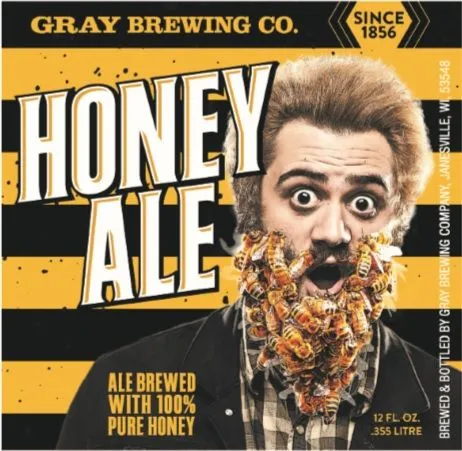 Honey Ale label