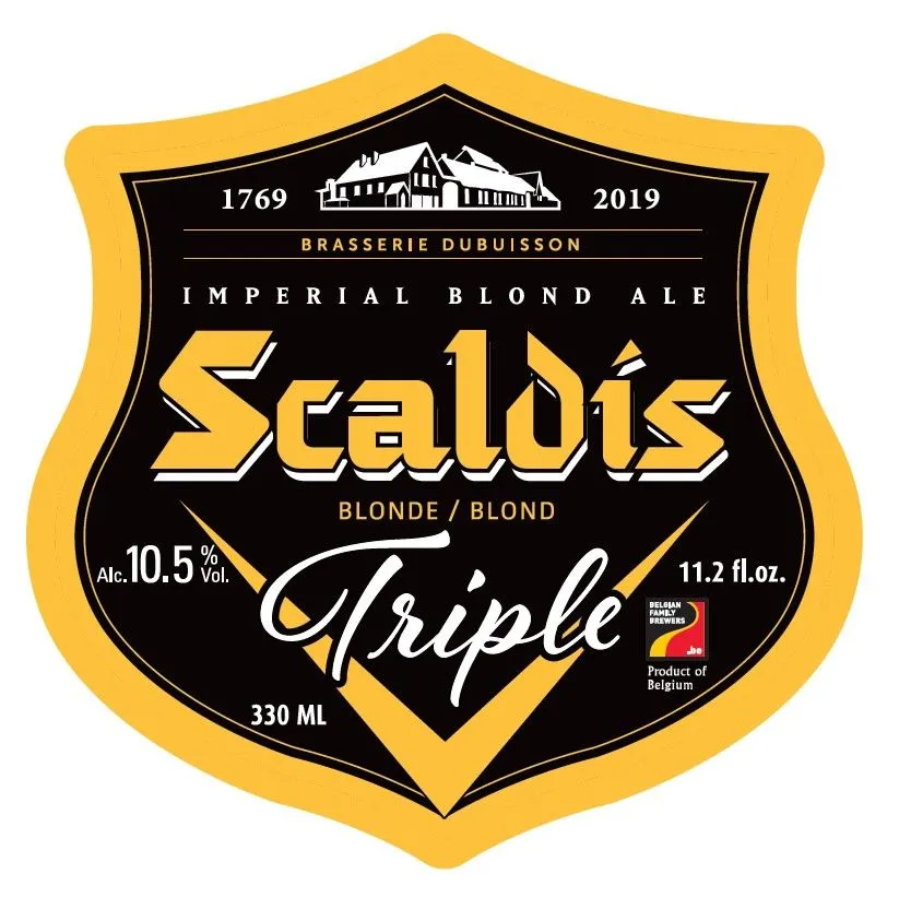Scaldis Triple label