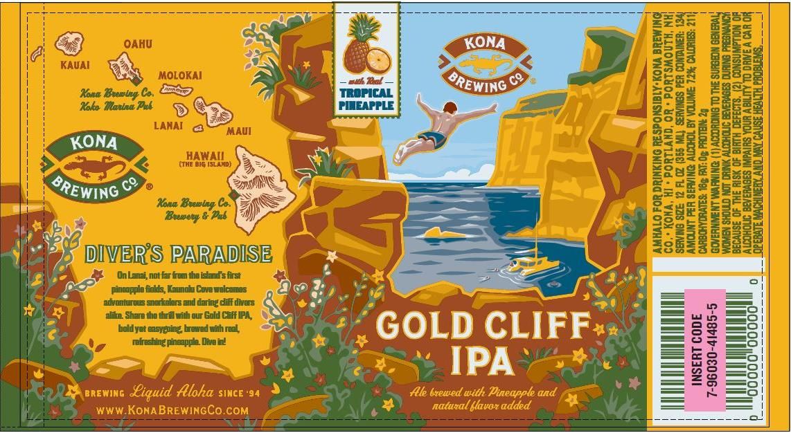 Gold Cliff IPA — full label as filed with TTB
