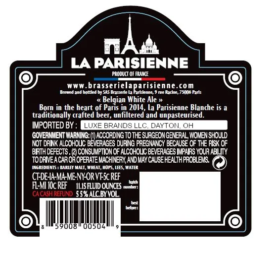 Blonde label