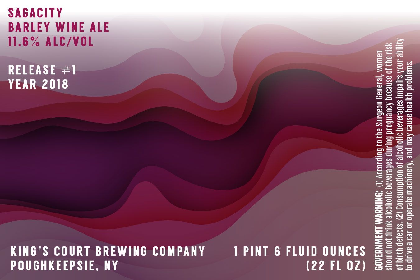 Sagacity — full label as filed with TTB