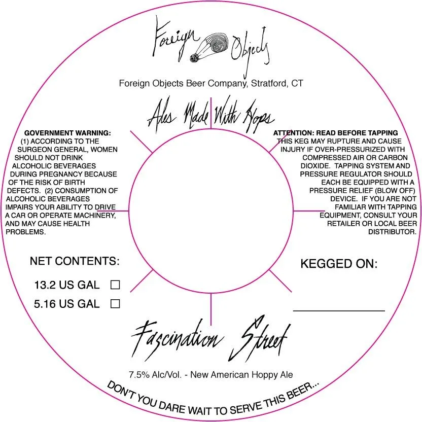 Fascination Street label