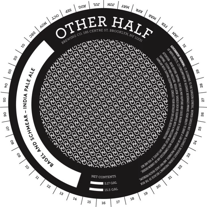 Bagel and Schmear label