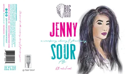 Jenny Sour Ale label