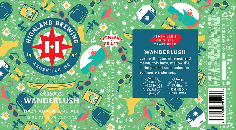 Wanderlush — full label as filed with TTB