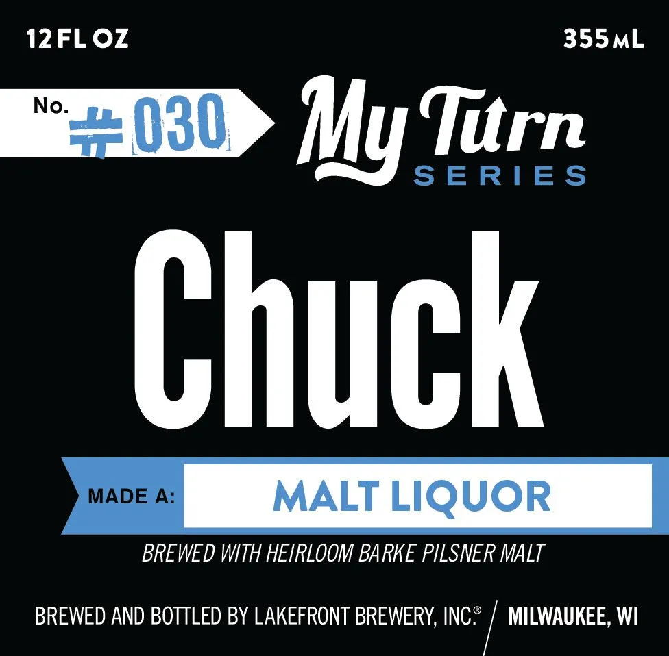 My Turn Chuck label
