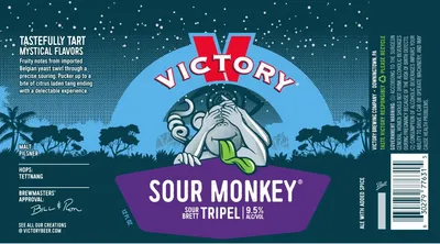 Sour Monkey label