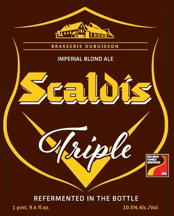 Scaldis Triple label