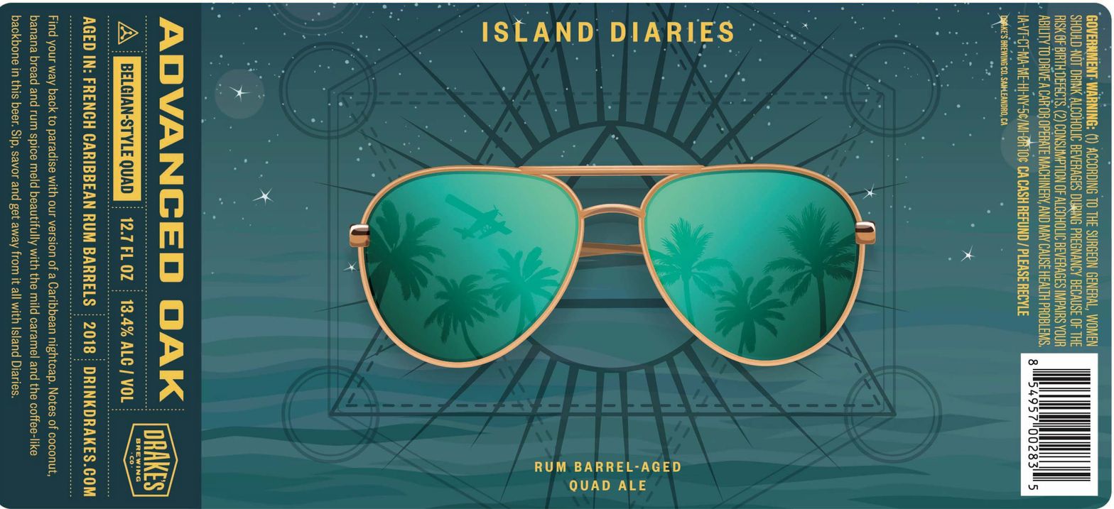 Island Diaries — full label as filed with TTB
