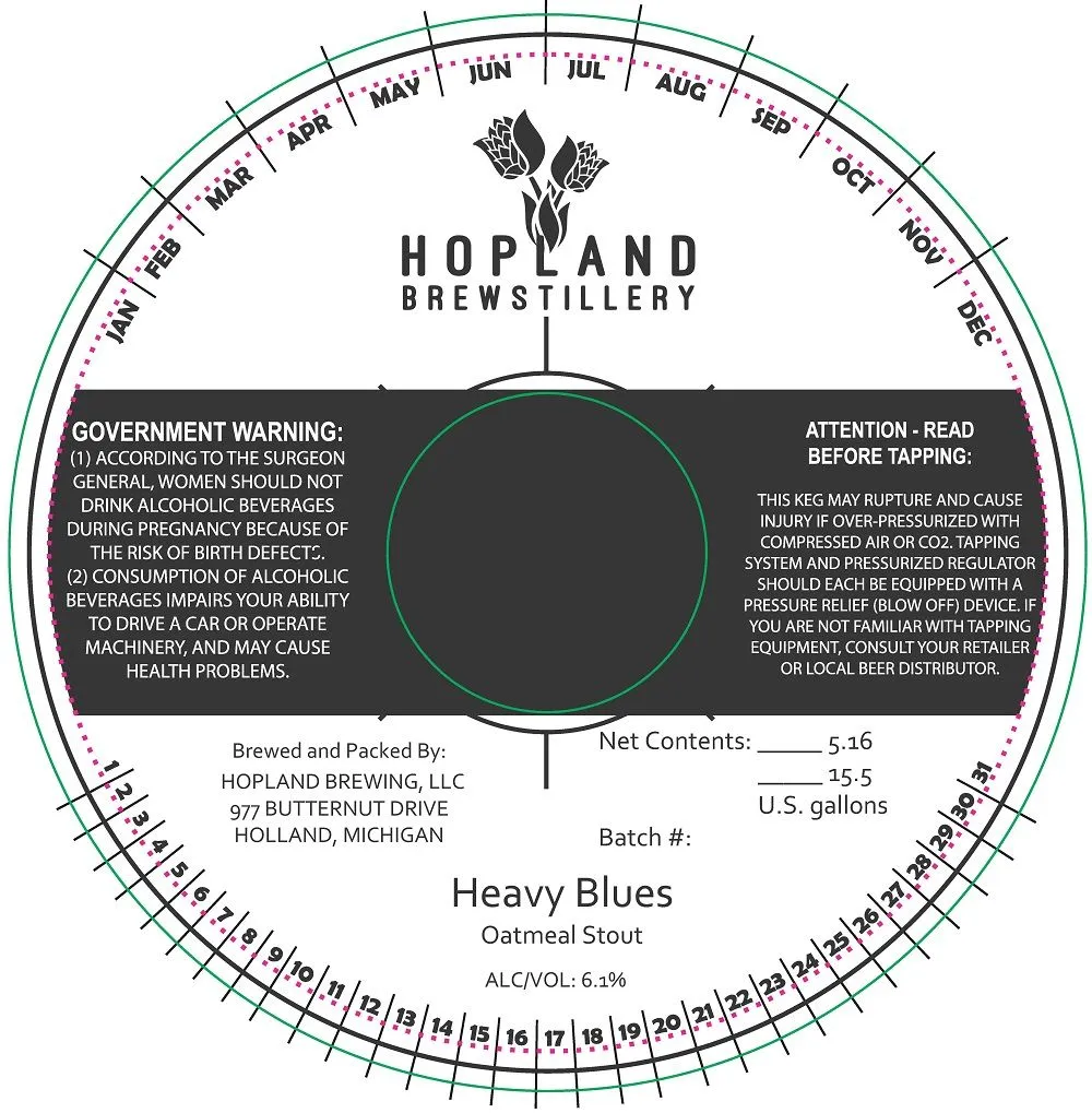Heavy Blues label
