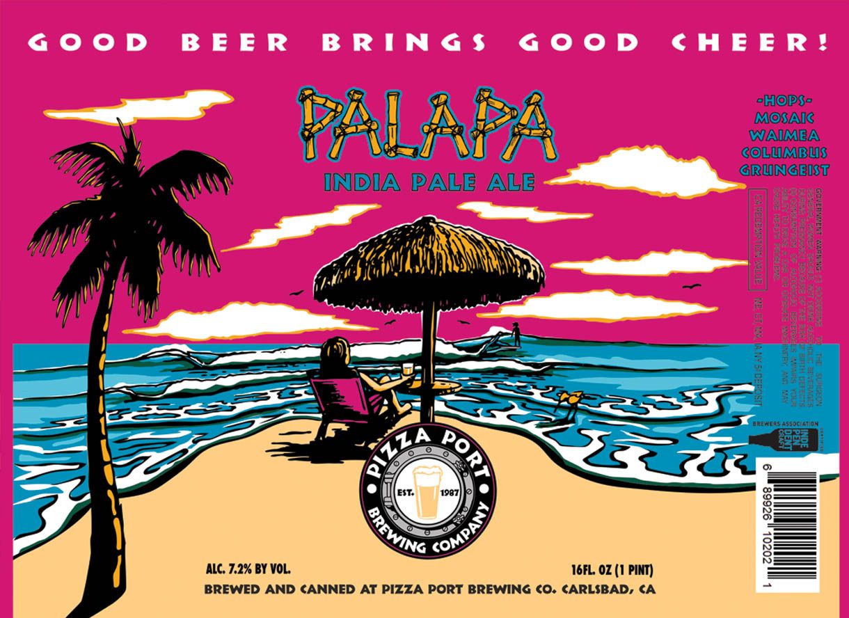 Palapa — full label as filed with TTB