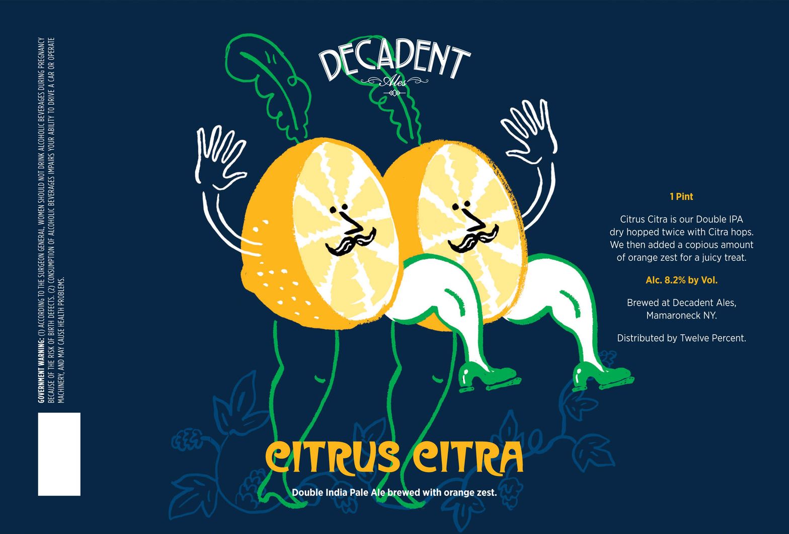 Citrus Citra — full label as filed with TTB