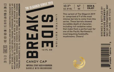 Candy Cap label