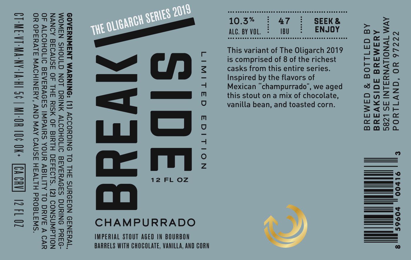 Champurrado — full label as filed with TTB