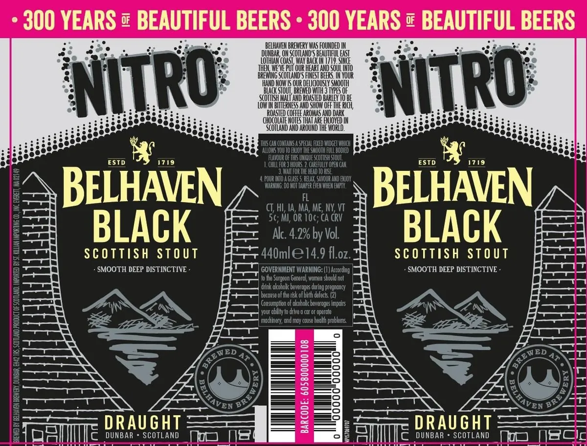 Belhaven Black label art — BELHAVEN