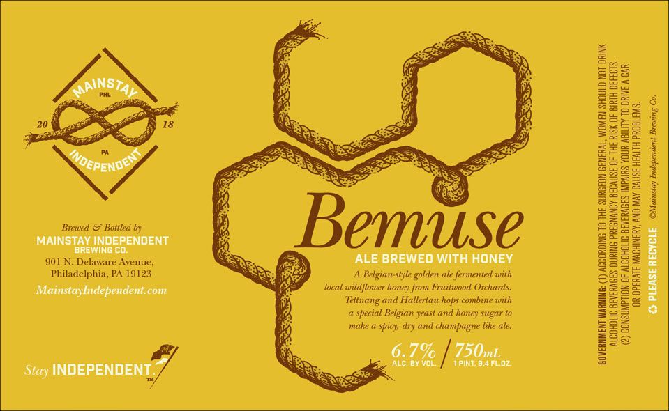 Bemuse — full label as filed with TTB