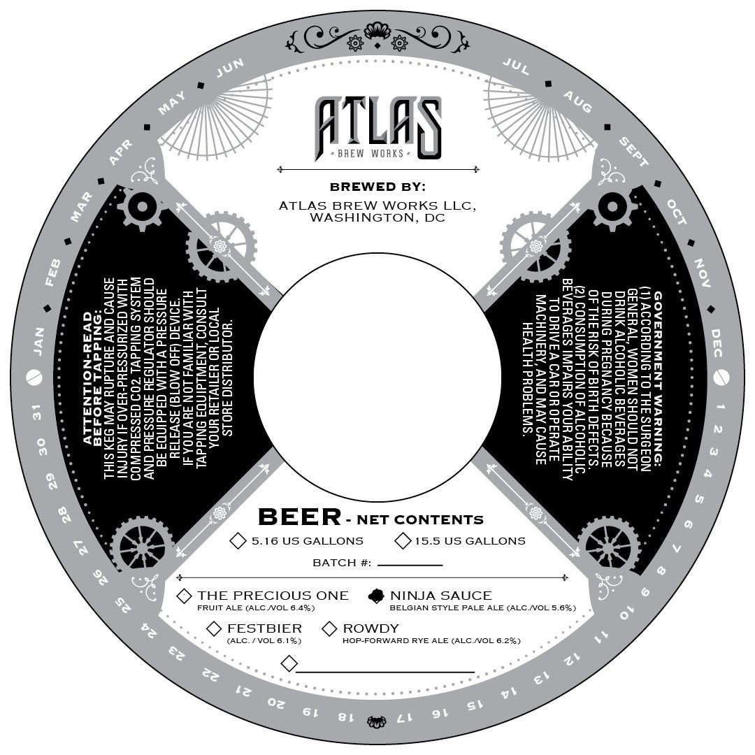 Ninja Sauce — full label as filed with TTB