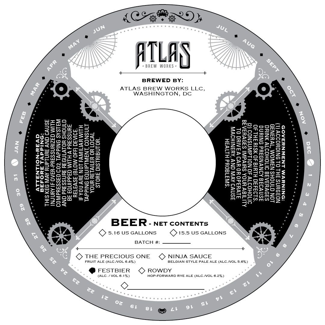 Festbier — full label as filed with TTB