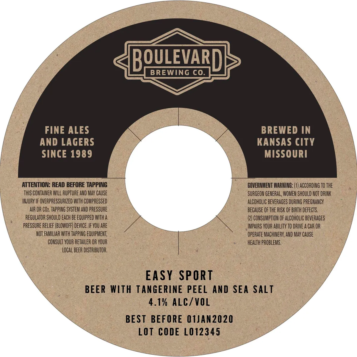 Easy Sport label art — BOULEVARD