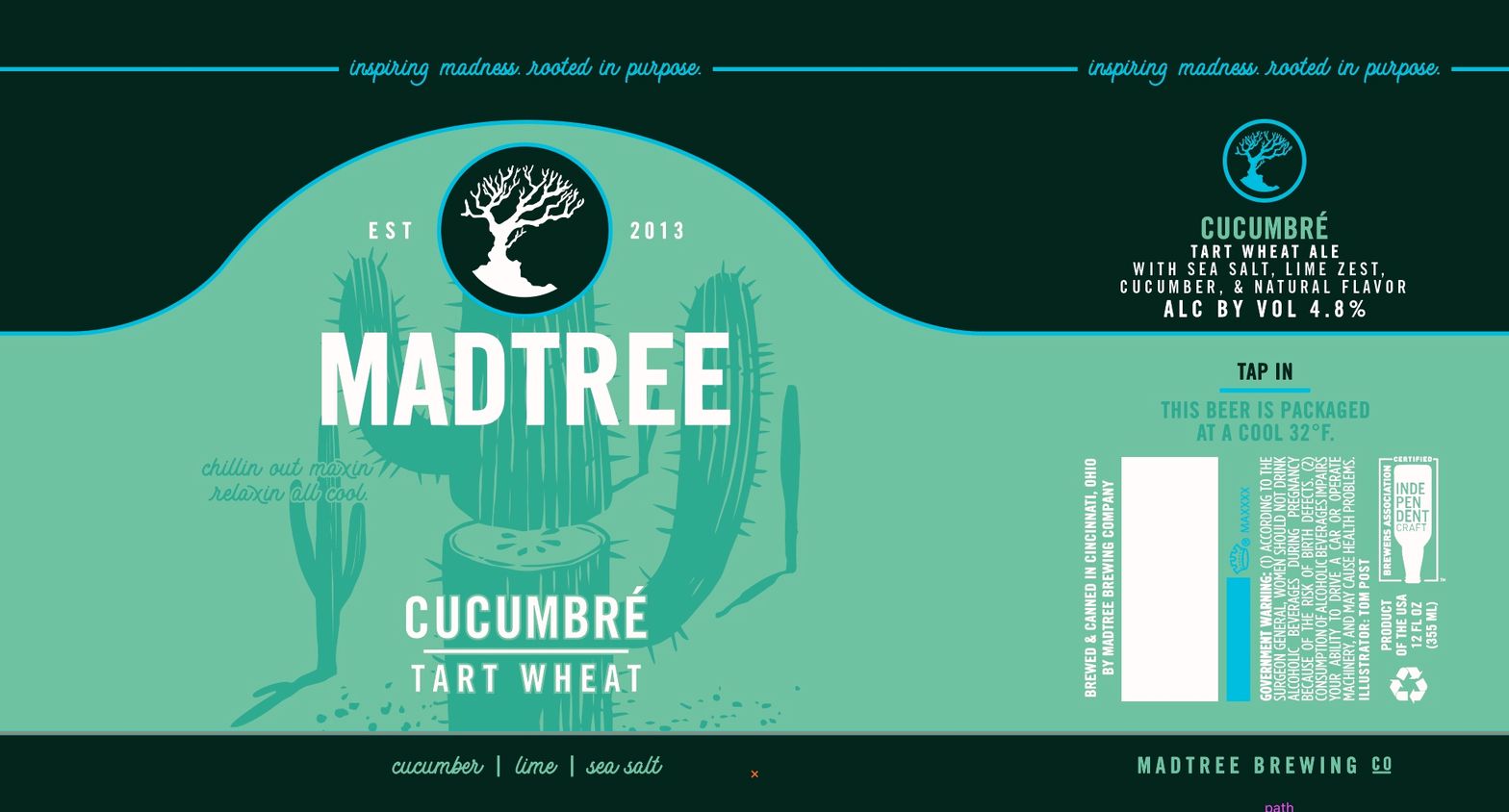 Cucumbré — full label as filed with TTB