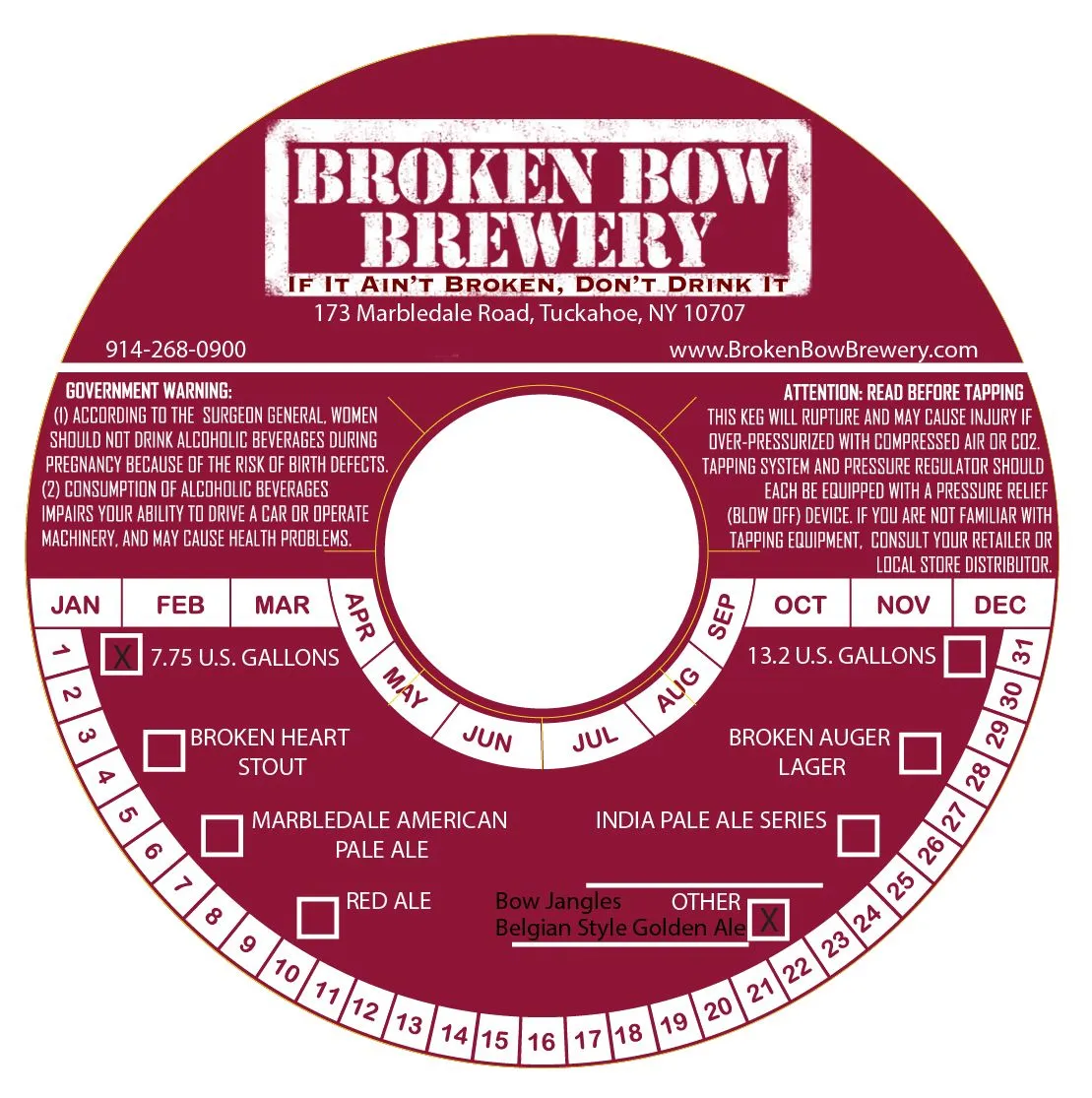 Bow Jangles label art — BOW JANGLES