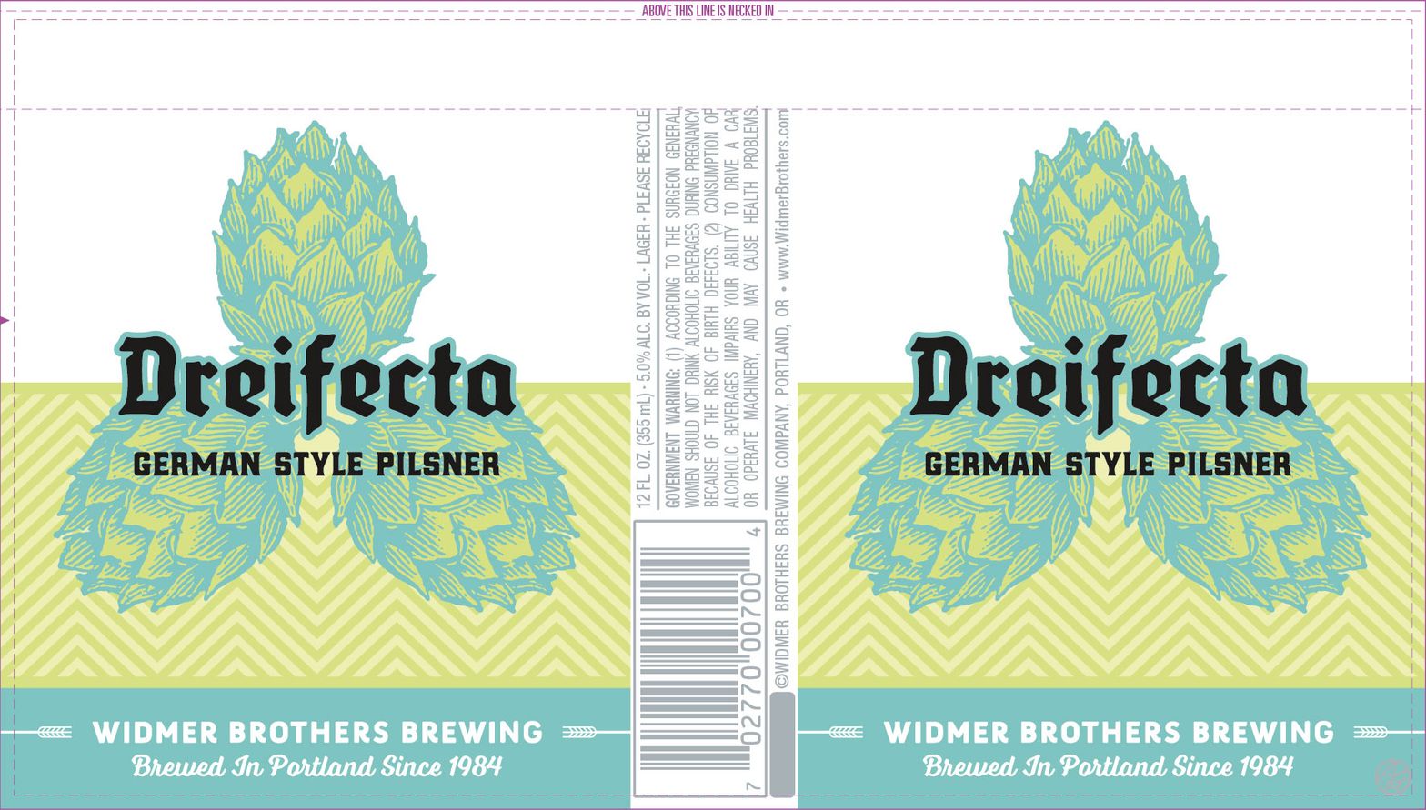 Dreifecta — full label as filed with TTB