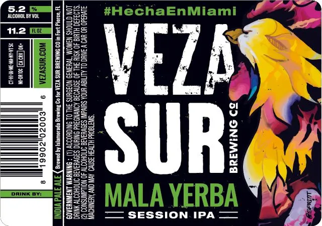 Mala Yerba label art — MALA YERBA