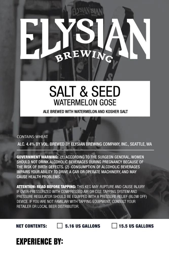 Salt & Seed label