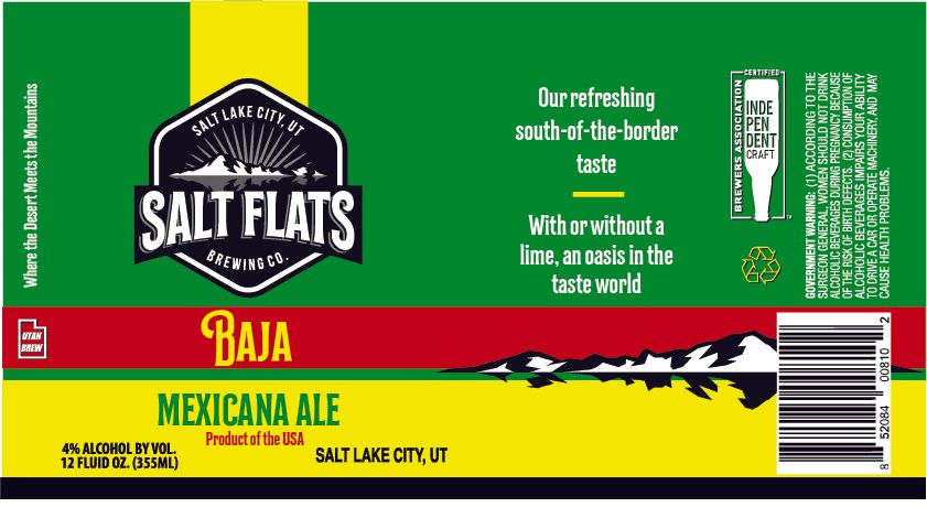 Baja Mexicana Ale — full label as filed with TTB