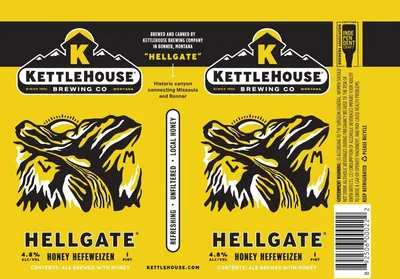 Hellgate Honey Hefeweizen label