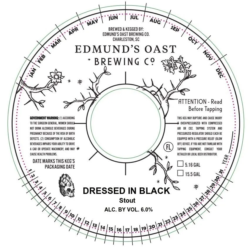 Dressed in Black label