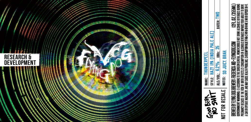 Thunderpeel — full label as filed with TTB