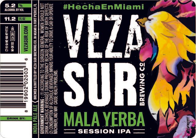 Mala Yerba — full label as filed with TTB