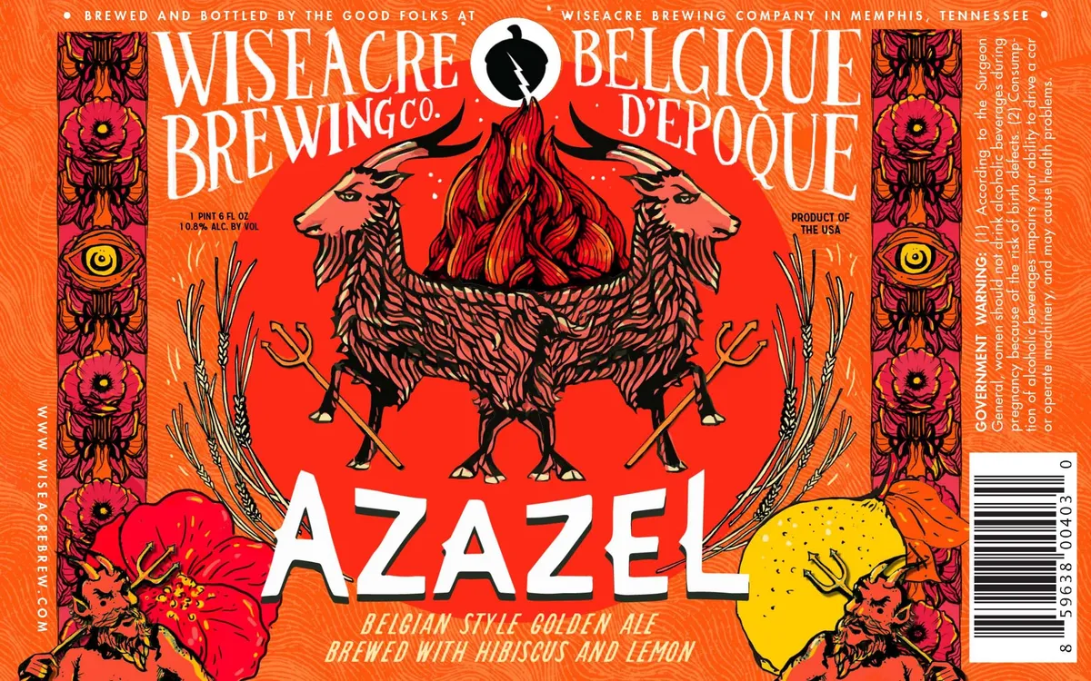 Azazel label art — AZAZEL